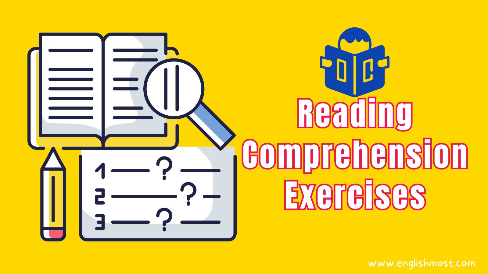 List Of Reading Comprehension Exercises - Englishmost.com