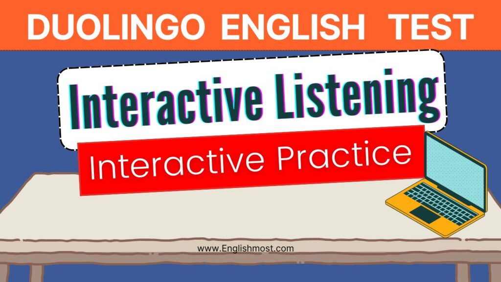 interactive listening